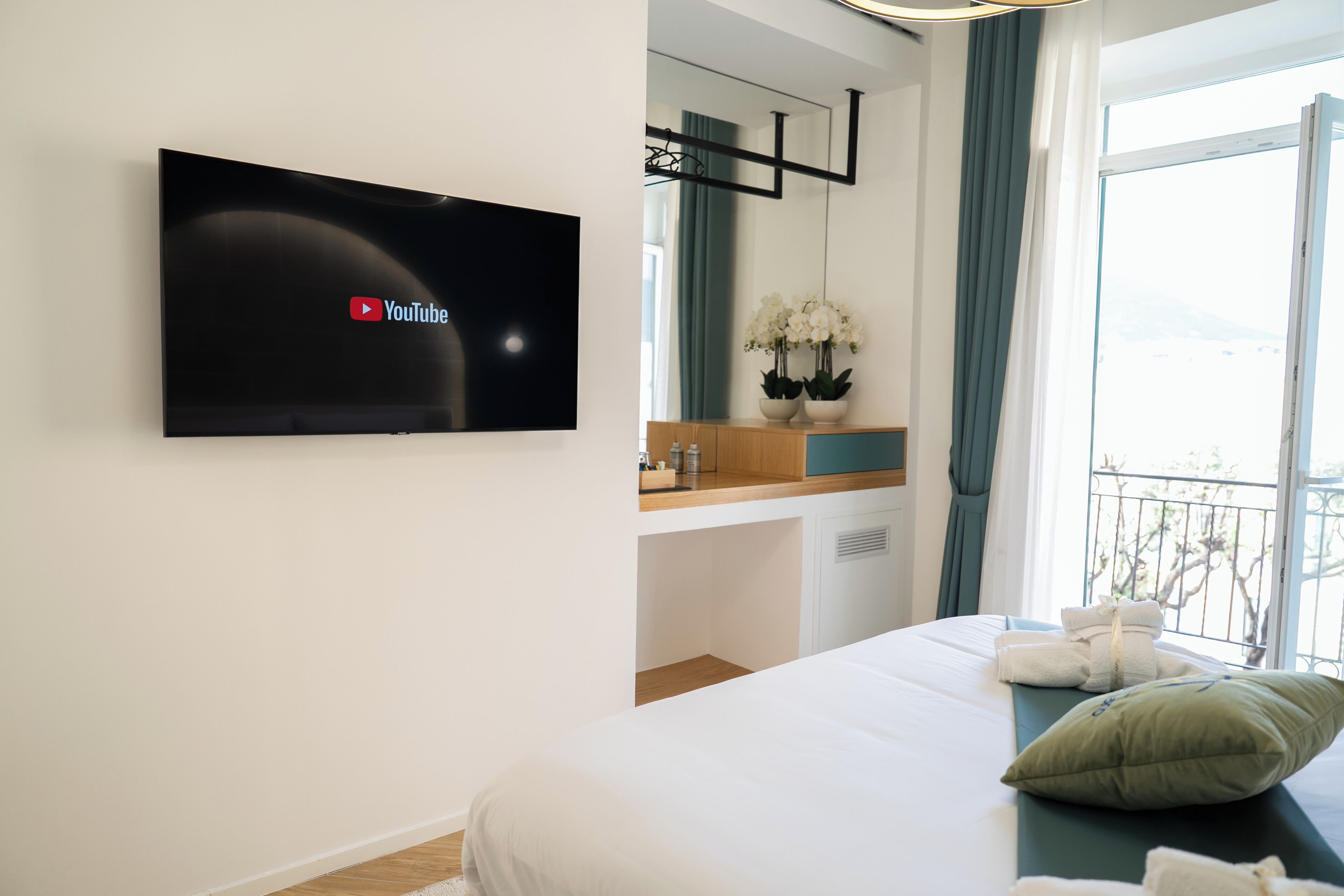 Luxury Double Room, City View | Egyptian cotton sheets, premium bedding, down comforters, desk