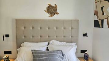 Suite Junior, véranda, vue partielle sur la mer