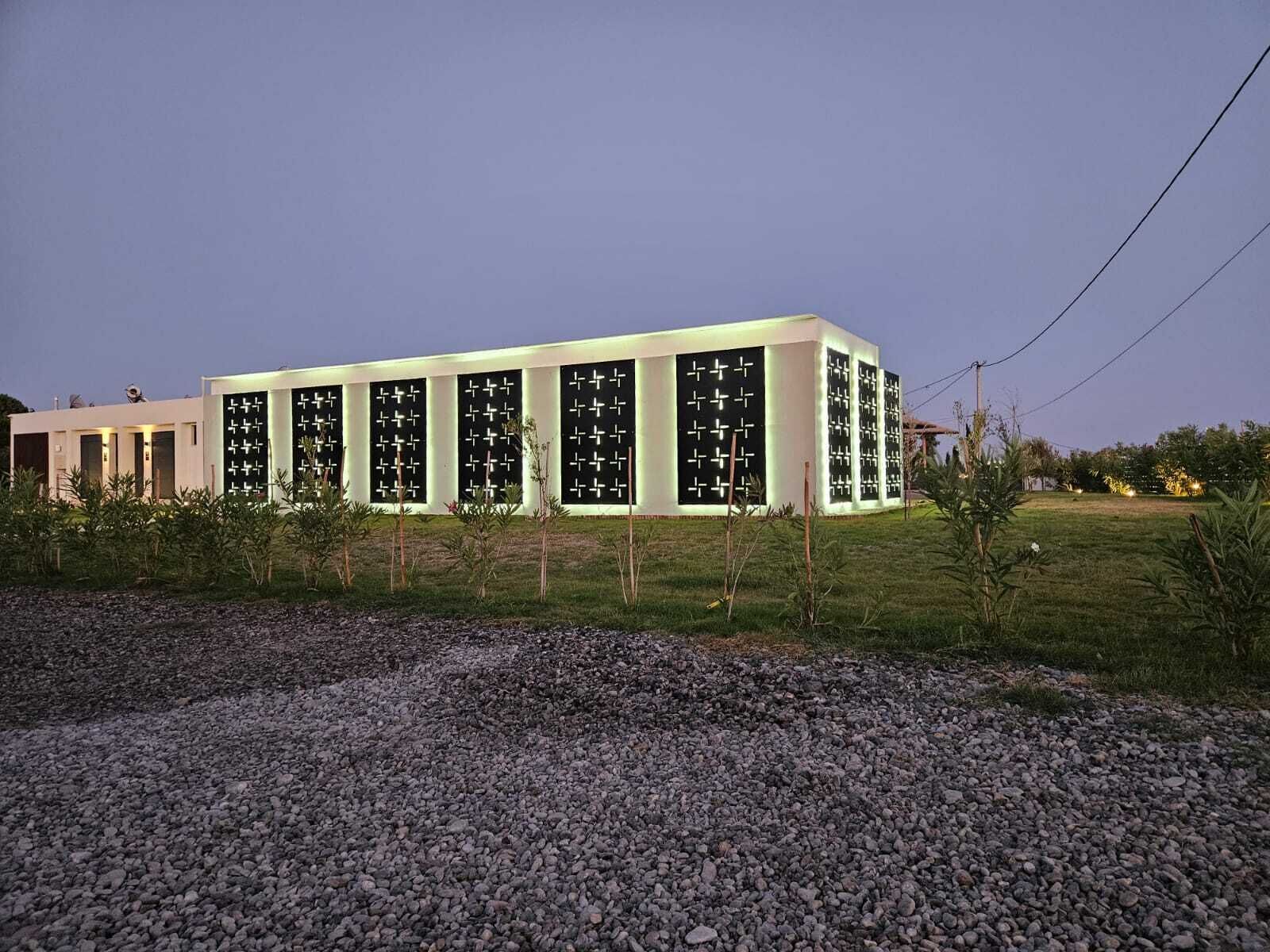 Enceinte de l’hébergement