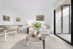Condo, Balcony, City View | Living area - Upscale 1BD Condo in Miami- City Views (Miami)