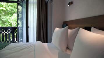Comfort Double Room, Balcony, Garden View