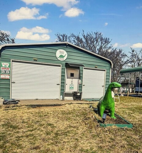 Covered RV Spaces by the Brazos River