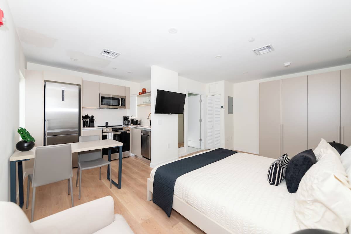Apartemen Desain | Setrika/meja setrika dan Wi-Fi gratis