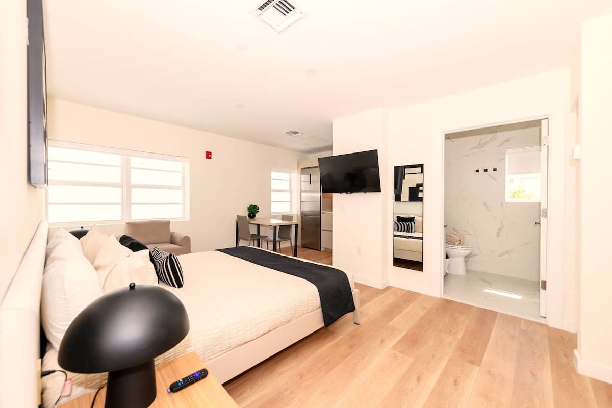 Apartemen Desain | Setrika/meja setrika dan Wi-Fi gratis