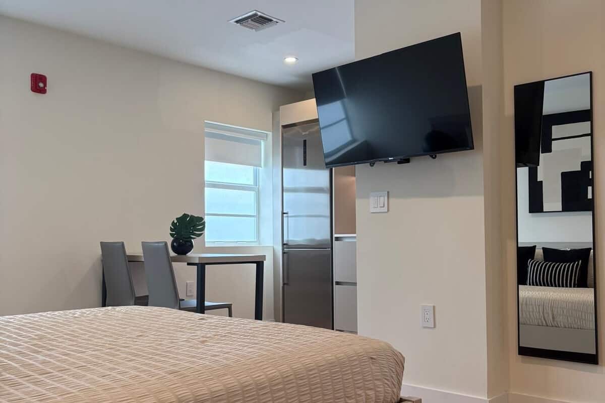 Apartemen Desain | Setrika/meja setrika dan Wi-Fi gratis