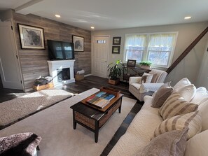 Living area - Historical cozy cottage in Stockton/New Hope (Stockton)