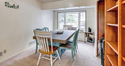 Private Boat Dock at Waterfront Lake Mitchell Home