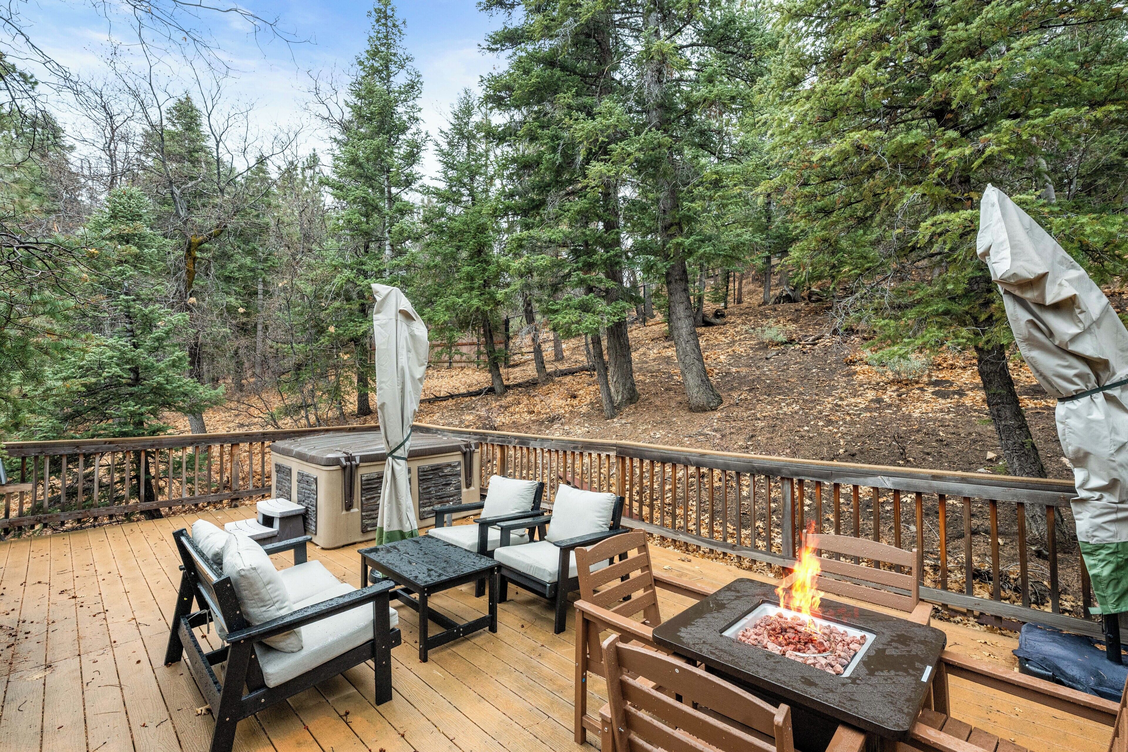 Cabin, Mountain View | Outdoor dining