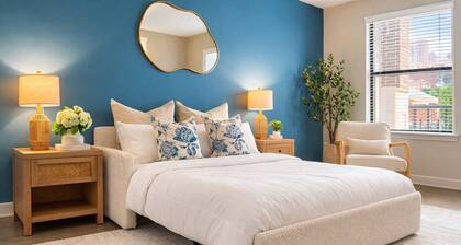 1BR Modern Home, WORKERfriendly, Pool&Gym, KINGbed