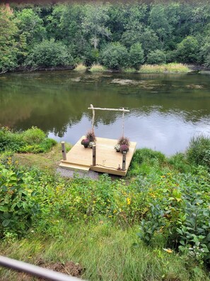 Property grounds - Peaceful Riverfront retreat located between Rhinelander and Minocqua (Harshaw)