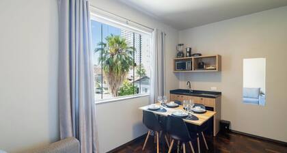 Functional and Well-located Studios in Blumenau - OLA