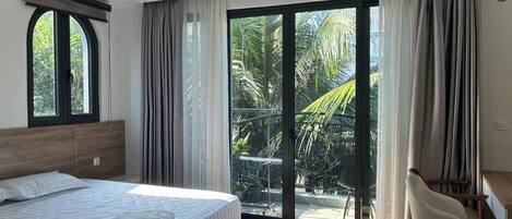 Deluxe-Villa, Balkon, Stadtblick