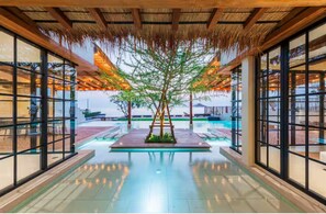 Pool - Ultra Luxury Private Beachfront 5 BRs Pool Villa (Tambon Cha-am)