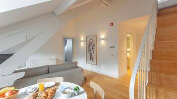 Deluxe-Apartment, 2 Schlafzimmer | Speisen