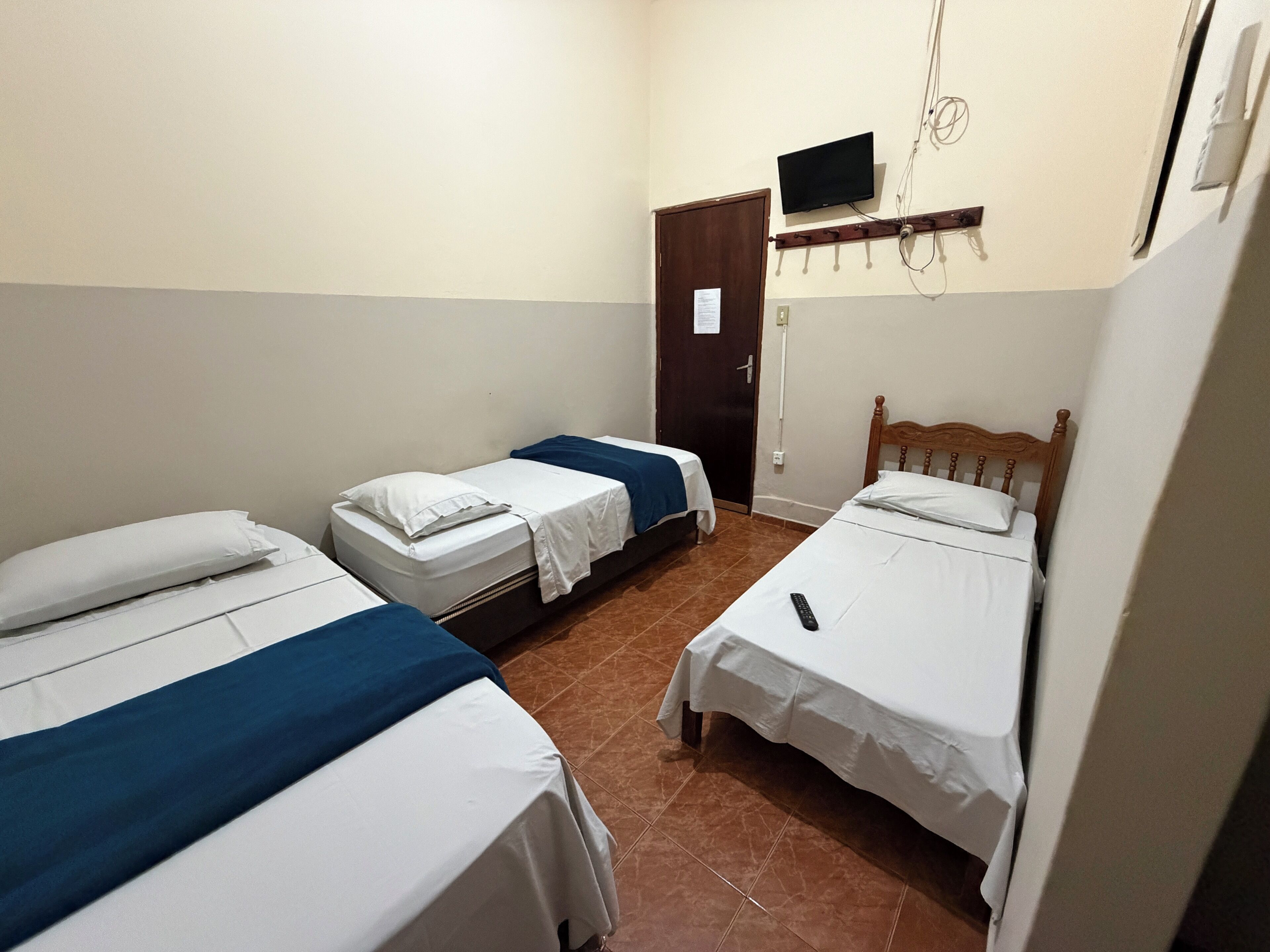 Triple Room, 3 Single Beds