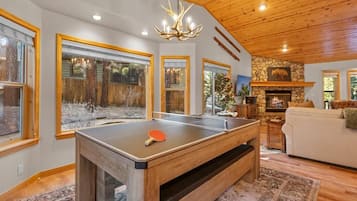 Basic House, Patio, Mountain View | Game room