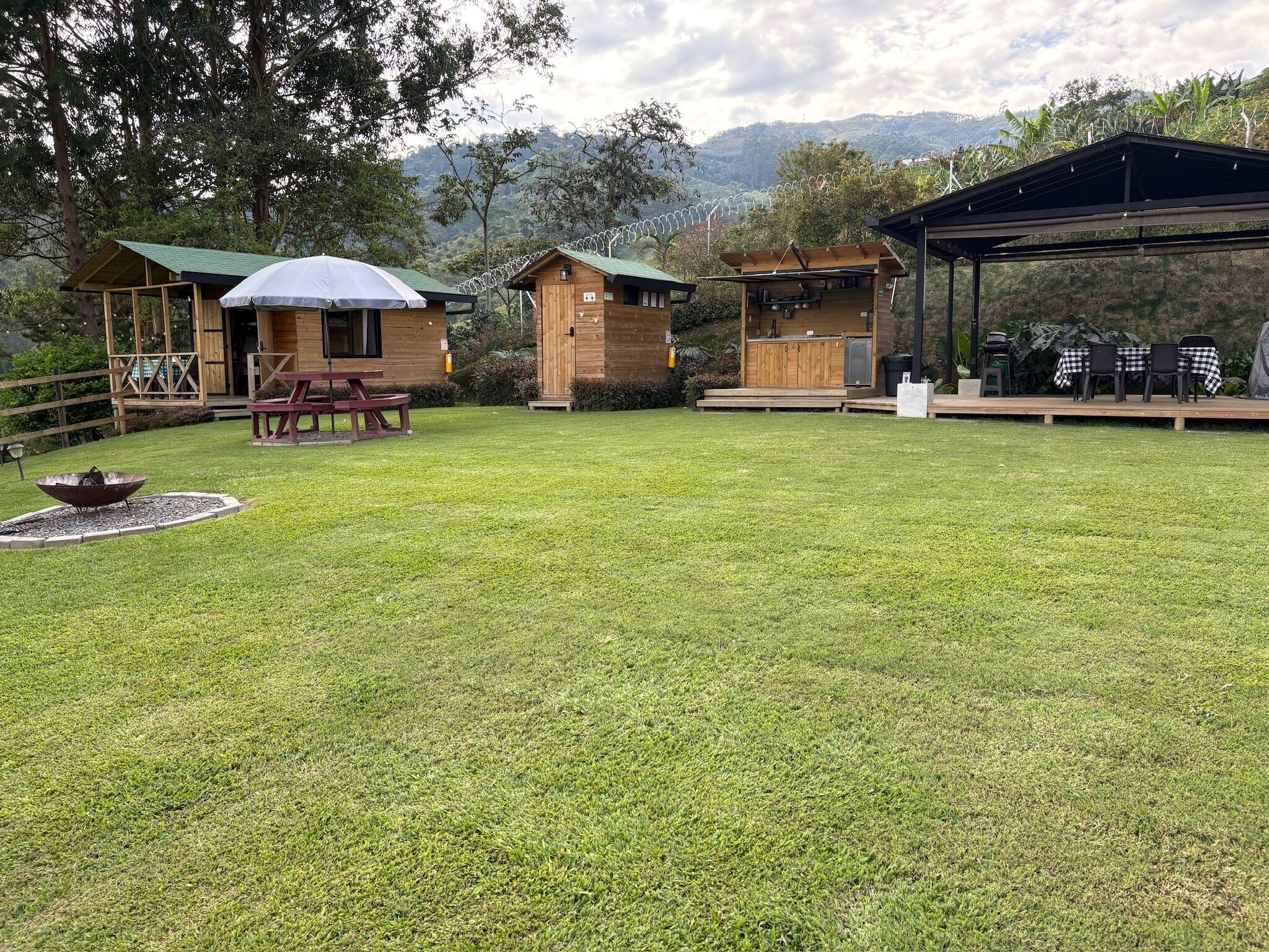 Udendørs spisemuligheder