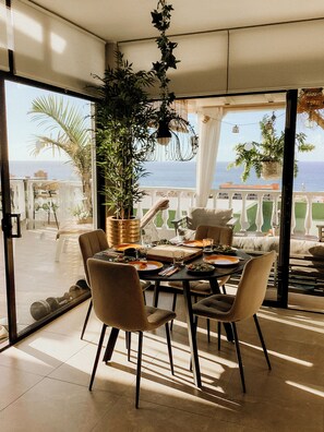 Dining - Apartment Taoro - Private Pool & Sunset Sea View (Puerto de la Cruz)
