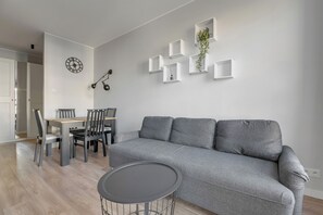 Living area - Letnica 31 by Grand Apartments (Gdańsk)