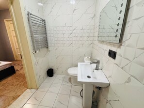 Basic Double or Twin Room, City View | Bathroom - 62 Dimitri Uznadze str. (Tbilisi)