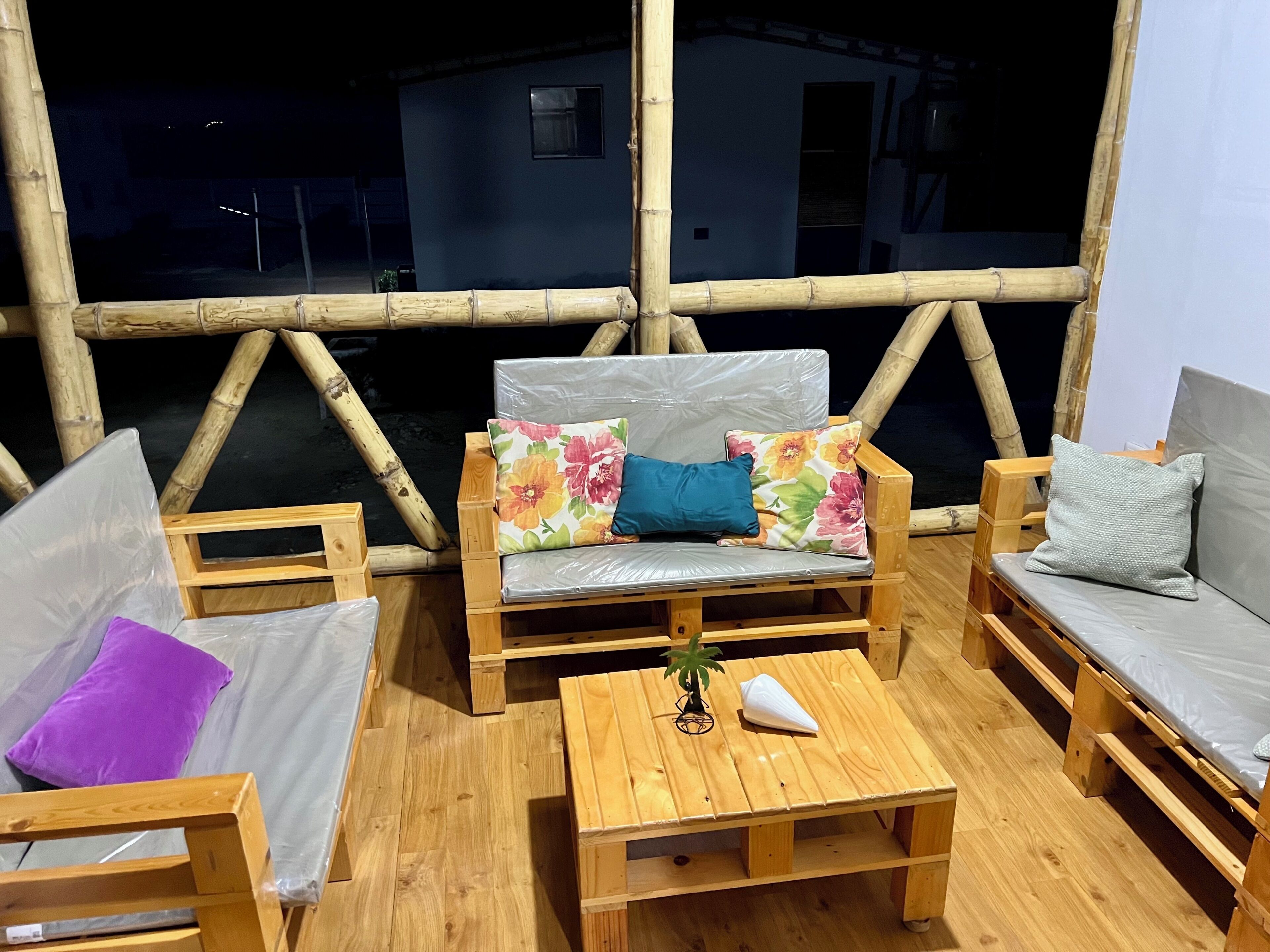 Overnattingsstedets uteområder