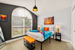 5 bedrooms, travel cot - Seminole Wind SW 4 corners Kissimemee heated pool (Kissimmee)