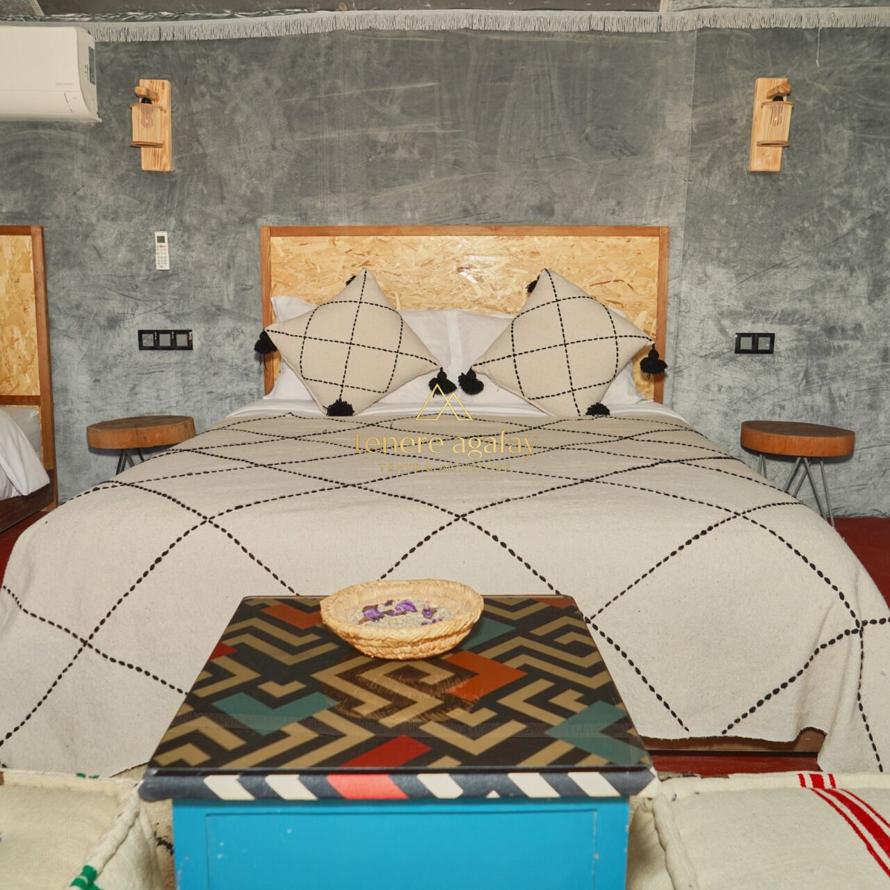 Deluxe Double or Twin Room, Patio, Mountain View