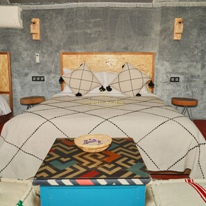 Comfort-Doppel- oder -Zweibettzimmer, Terrasse, Bergblick