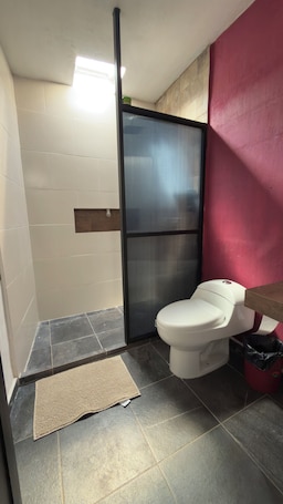Towels, soap, toilet paper. King Bed Climate TV Internet Hot water Parking Garden Central location
