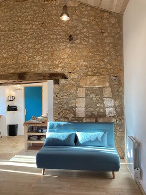 Living area - Nice and quiet cottage (Champagnac-de-Belair)