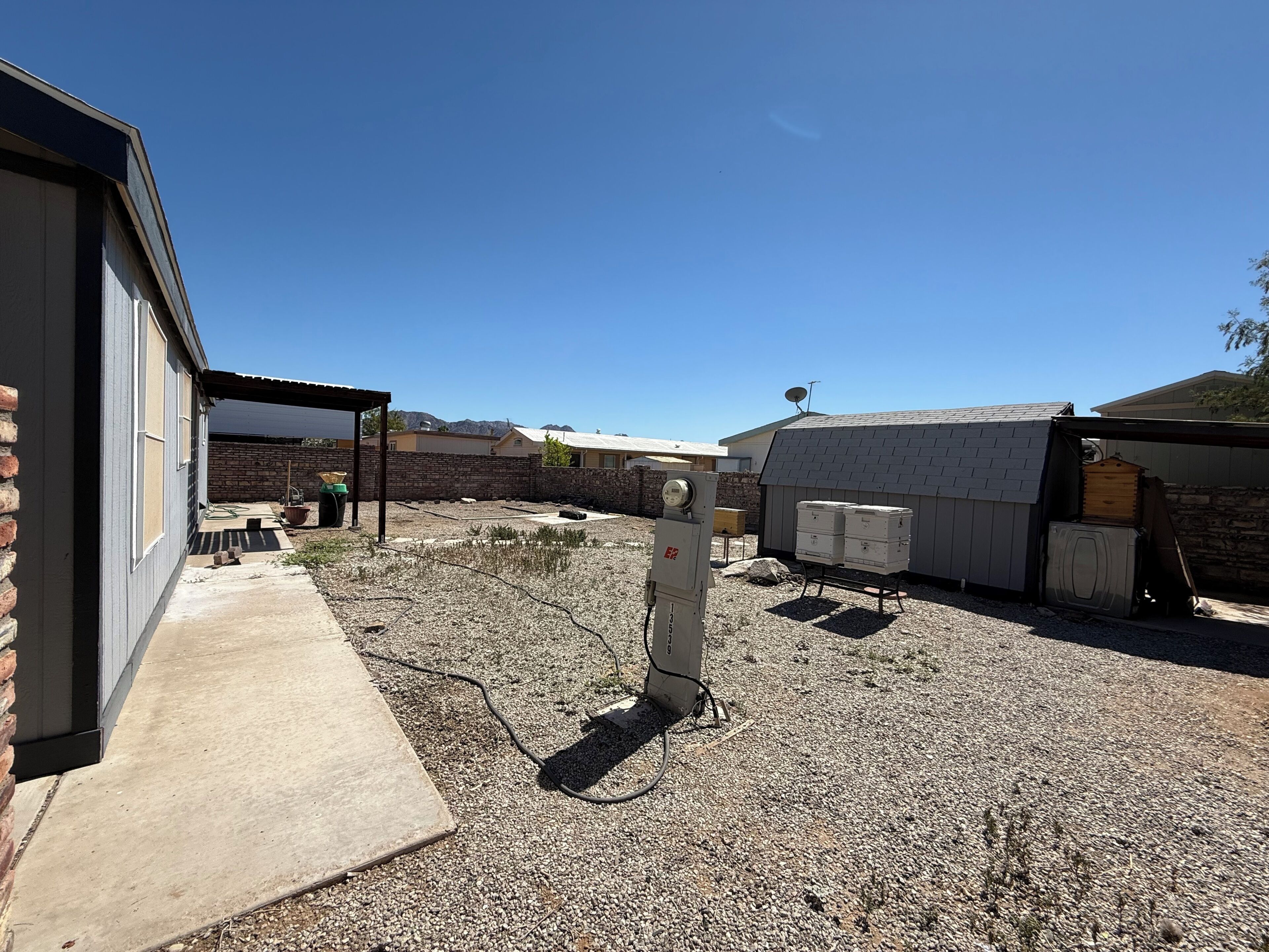 Enceinte de l’hébergement