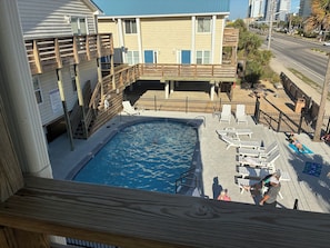 Outdoor pool - Downtown Gulf Shores Beach -Best Spot in Complex W/Panoramic Views-Pet Friendly (Gulf Shores)