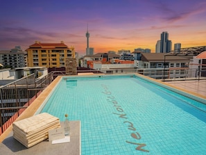 Outdoor pool - Pattaya studio - ideally located at Jomtien Beach (Muang Pattaya)