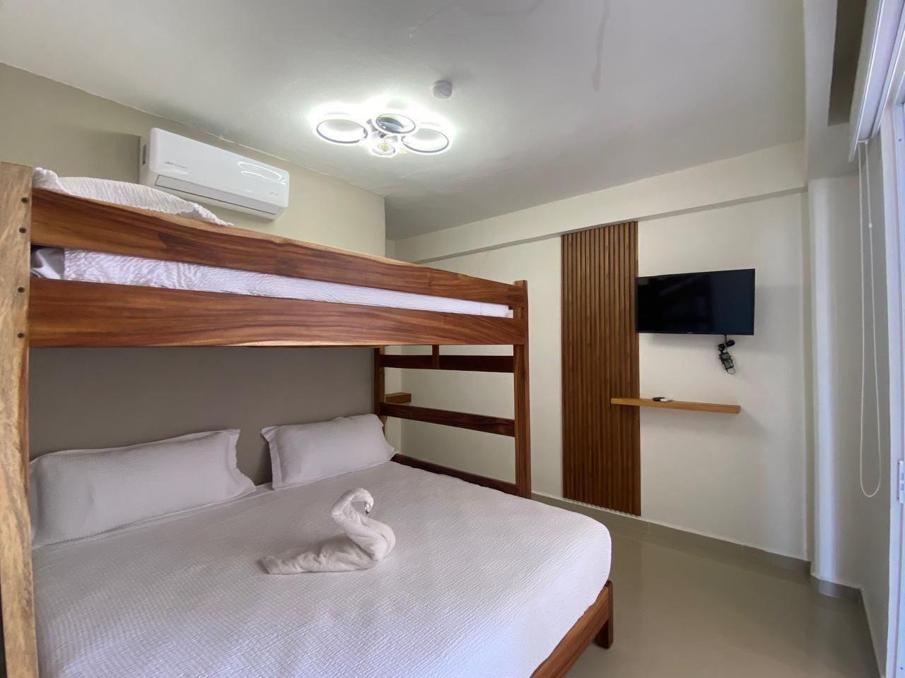 Dobbeltrom, strandutsikt