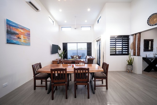 Villa exclusiva, patio | Restaurantes