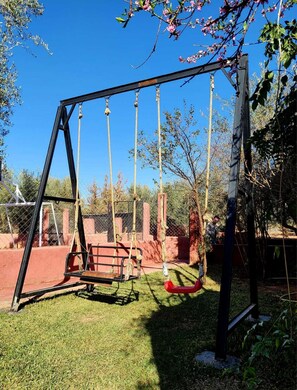 Children's area - "Ferme des Oliviers" Guest House (Marrakesh)