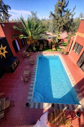 Pool - "Ferme des Oliviers" Guest House (Marrakesh)