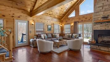 Smart TV, fireplace, offices