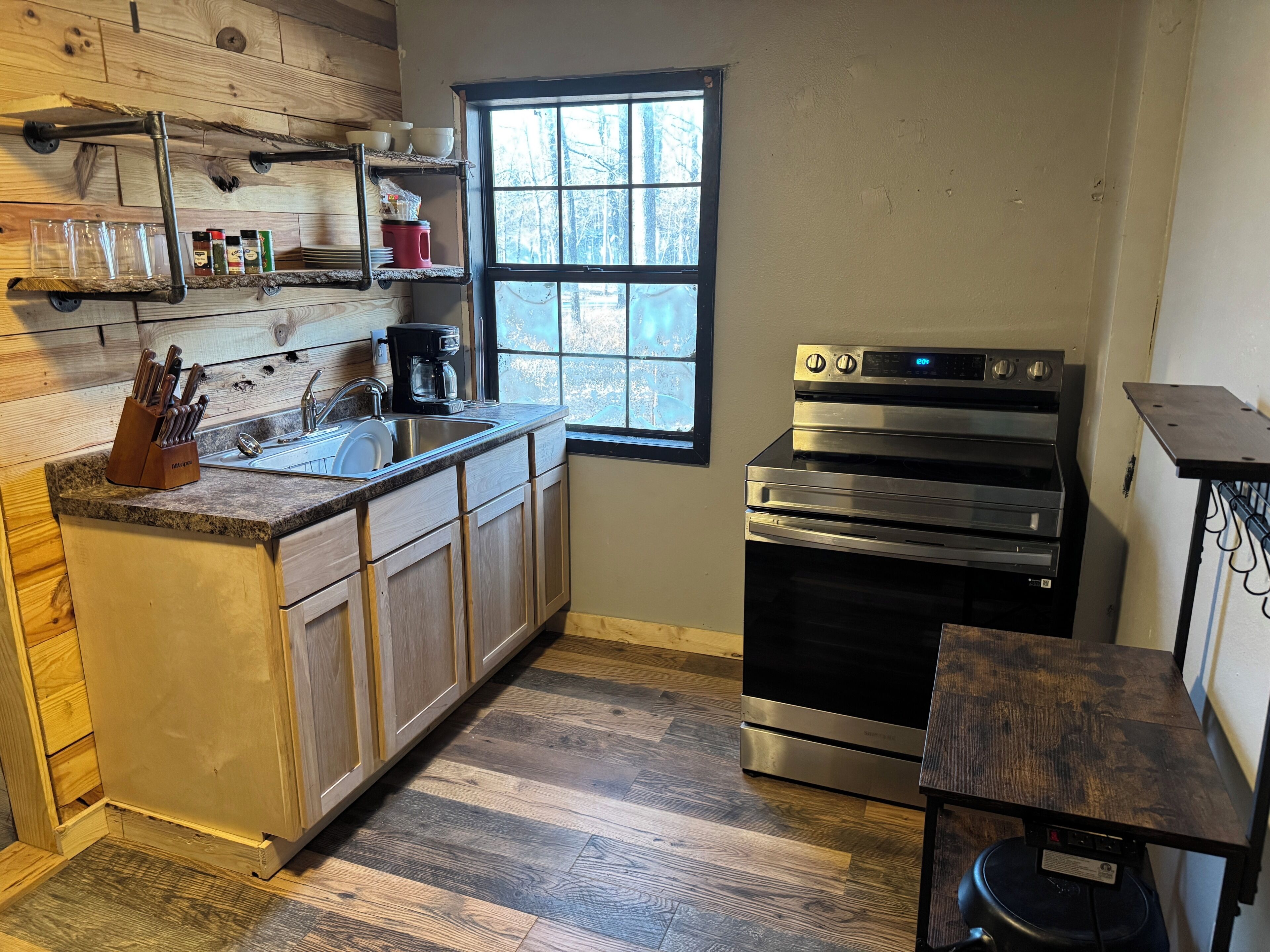 Microwave, oven, stovetop