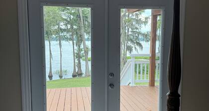 Lakefront Getaway w/ Dock, Huge Deck & Unbeatable Sunset Views