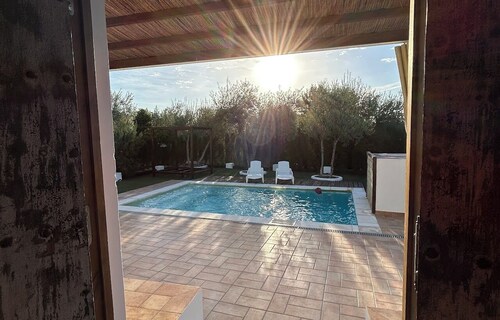 Rural paradise amidst olive trees and unique sunsets
