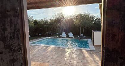 Rural paradise amidst olive trees and unique sunsets