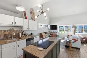 Microwave, oven, stovetop, dishwasher - Mountain Retreat Pet Friendly Condo in Mt. Crested Butte (Crested Butte)