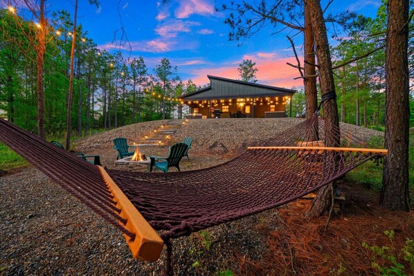 Property grounds - The Animal Crossing · Family Cabin w/ Hot Tub & Fire Pit (Broken Bow)