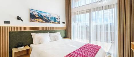1 chambre, fer et planche Ă repasser, Wi-Fi, draps fournis