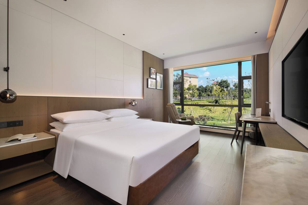 Premium-huone, näköala puutarhaan