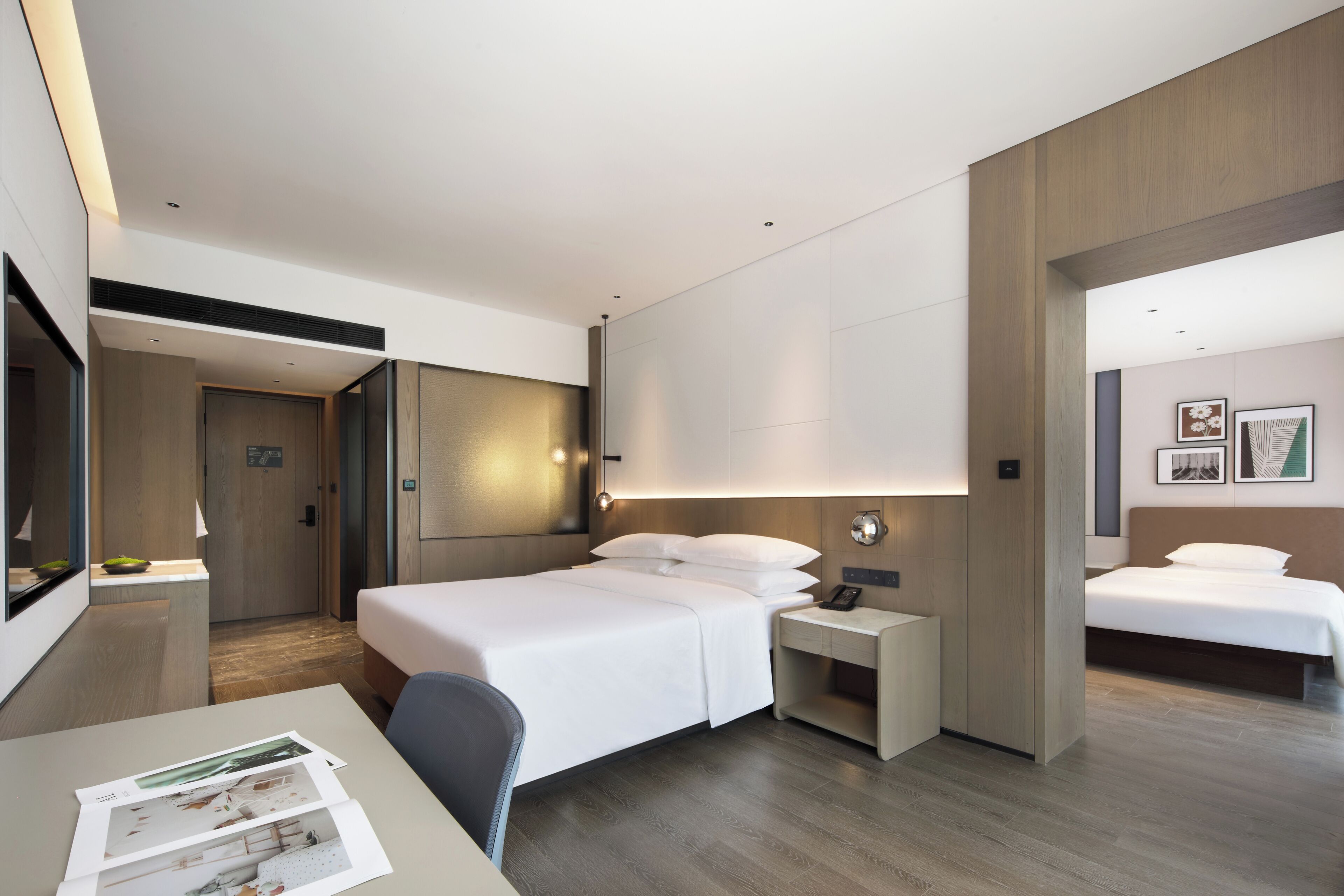 家庭房, 花园景观