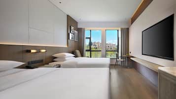 Habitación Premium con 2 camas individuales, vista al jardín