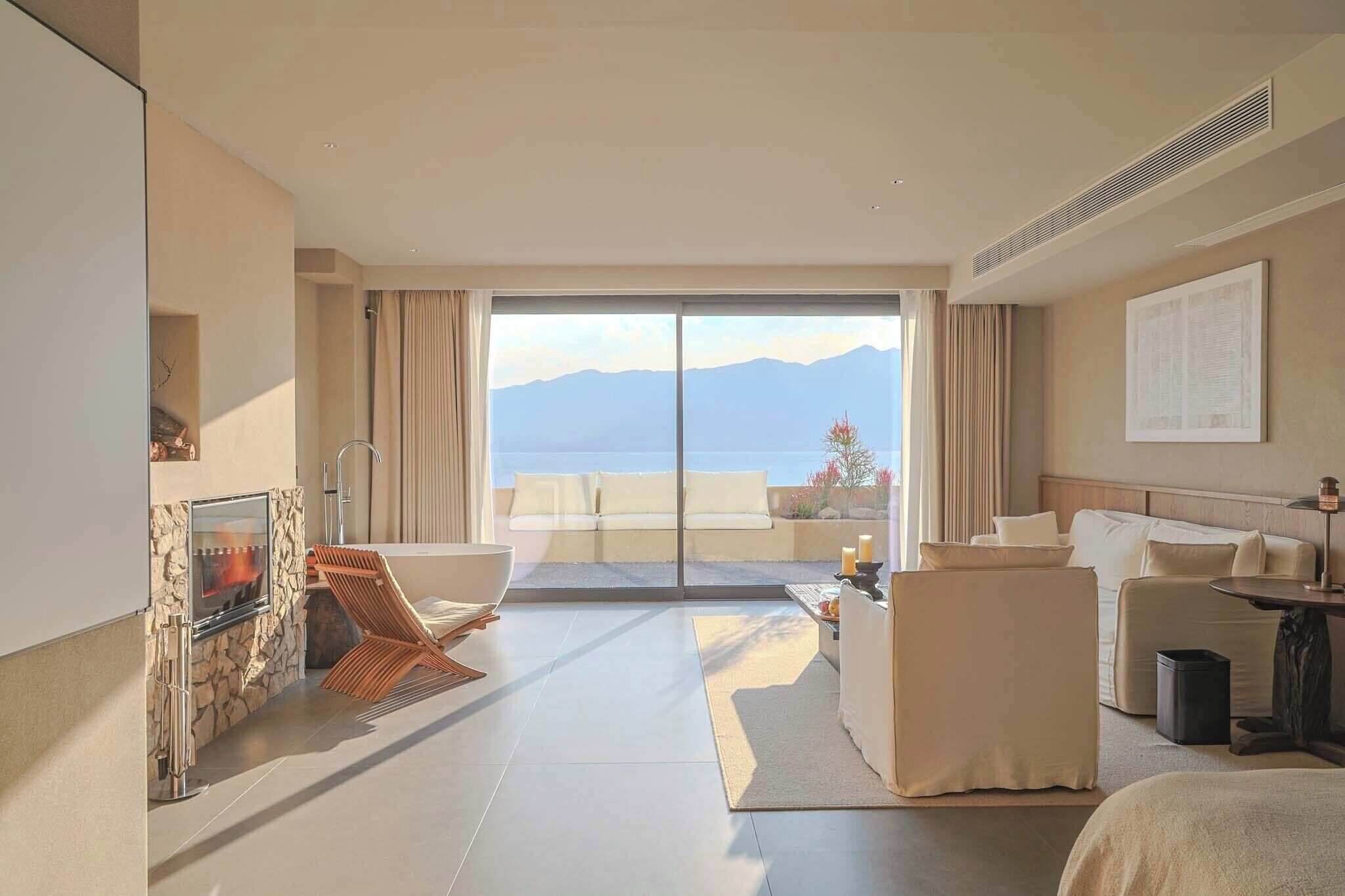 Habitación ejecutiva doble, vistas al mar | Terraza o patio