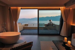 Phòng đôi Executive, quang cảnh biển | Hiên